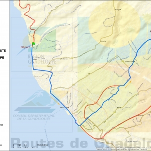 8e étape du 70e Tour de la Guadeloupe : Baillif/ Saint-Claude
