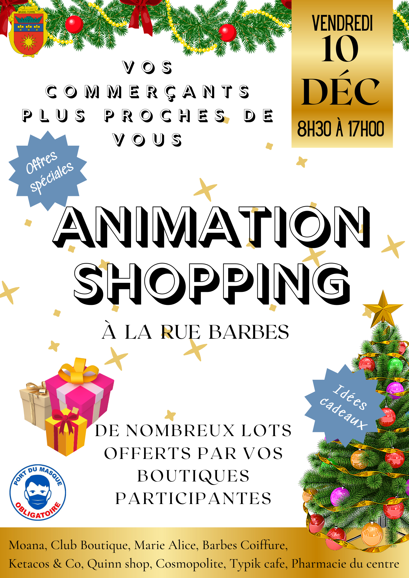 Shopping de Noël à la Rue Barbès