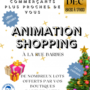 Shopping de Noël à la Rue Barbès