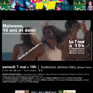 Festival Jénès/ Artchipel hors les murs: projection du film "Maïwenn, 16 ans et demi"