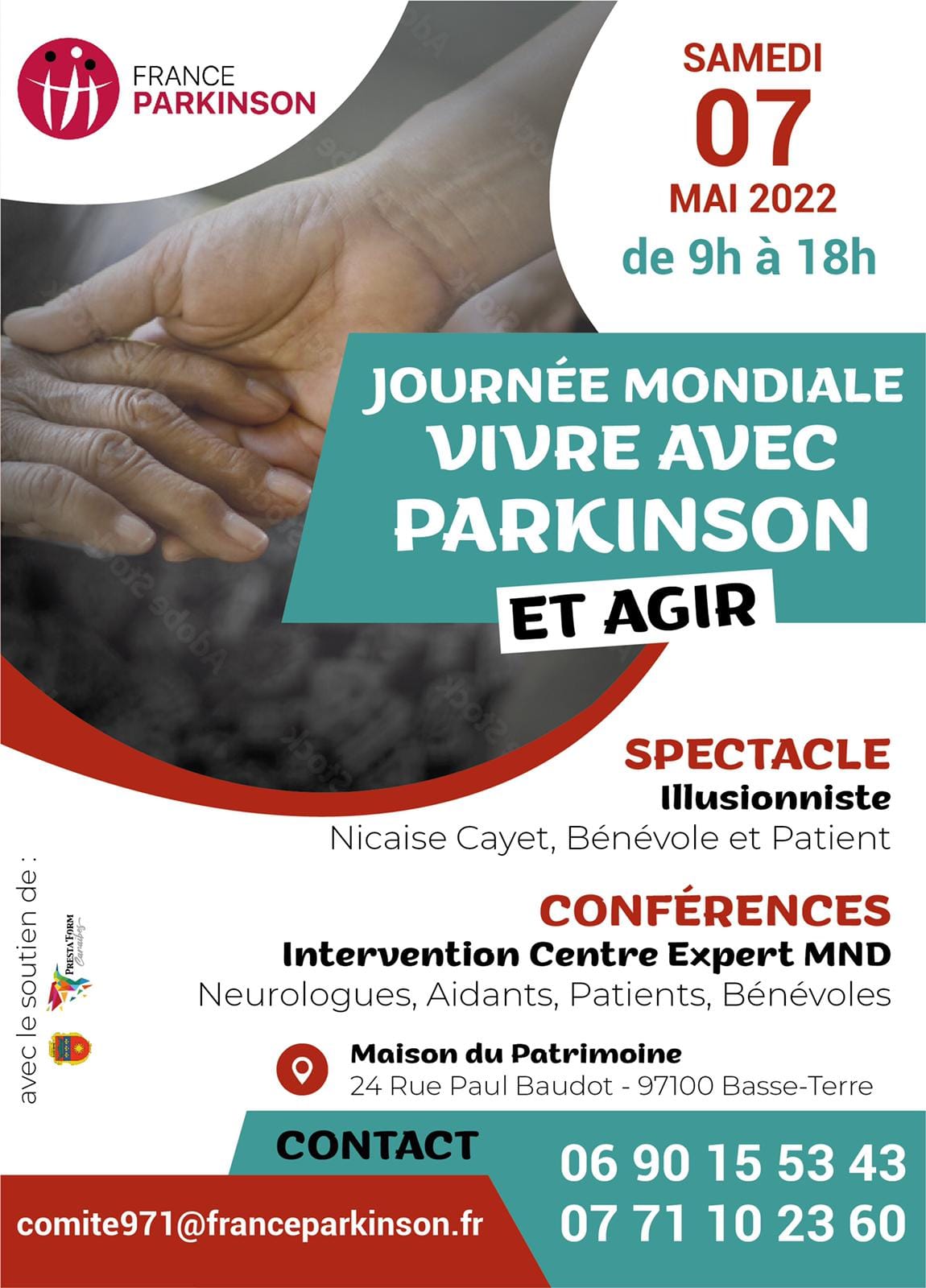 Journée mondiale de la maladie de Parkinson à la Maison du Patrimoine
