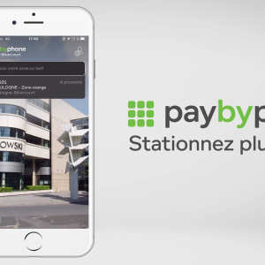 Payez votre stationnement à distance  grâce au service PayByPhone