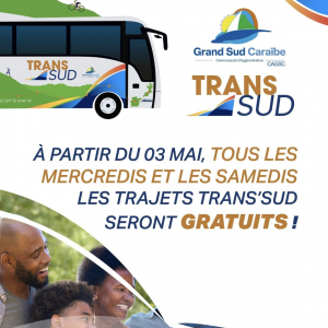Gratuité des Bus Trans'sud 
