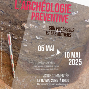 Info exposition - L'archéologie préventive 