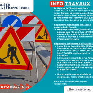 Carmel : Déviations prévues pour la première tranche de travaux