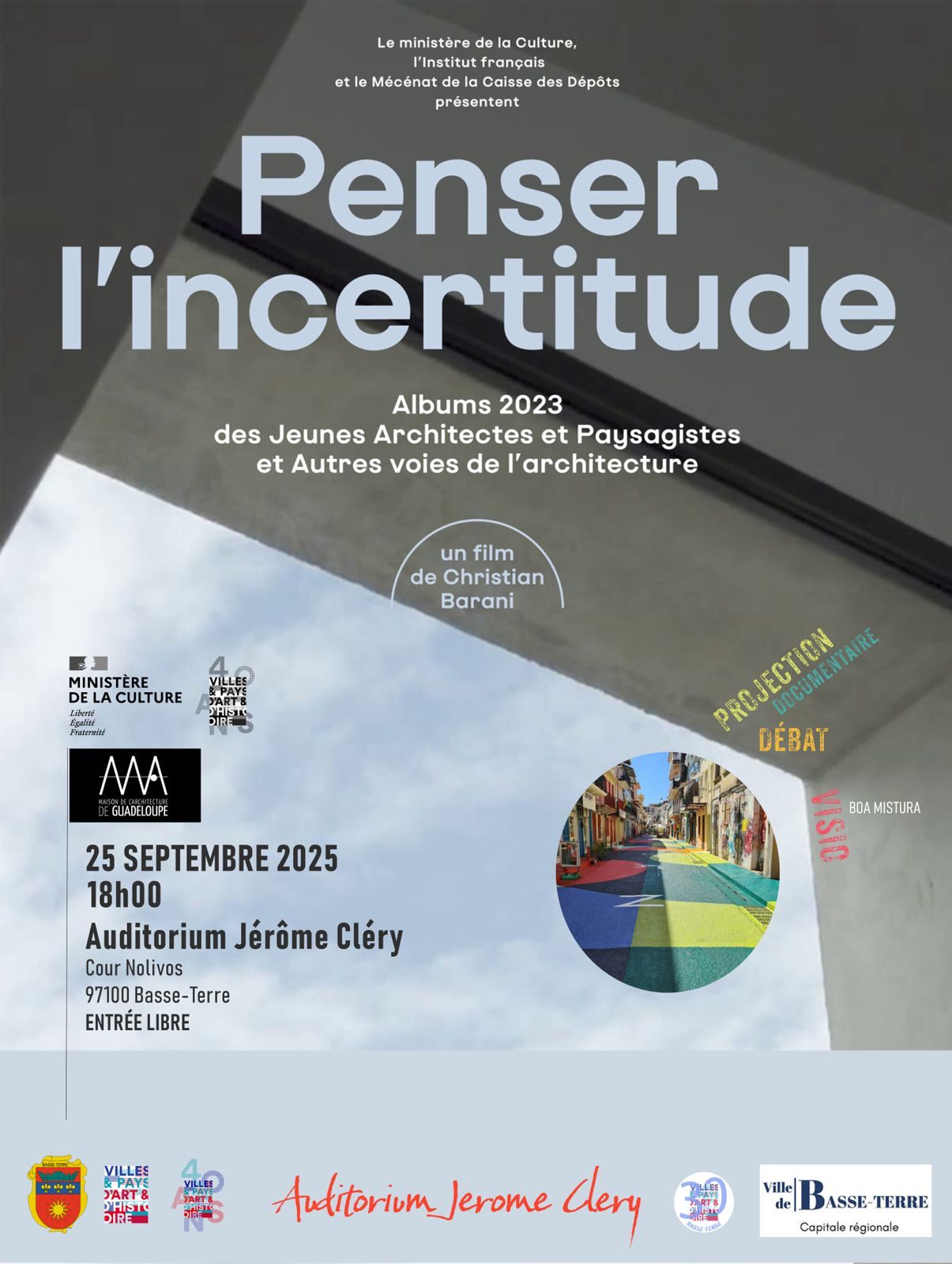 Jeudi 25 septembre - Projection documentaire & débat