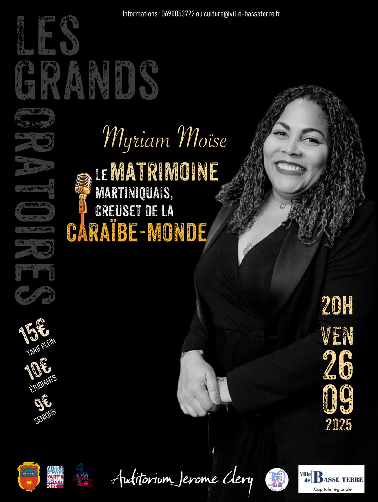 Vendredi 26 septembre - Grand Oratoire Myriam MOISE