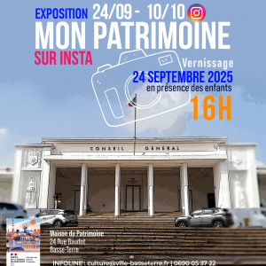 "Mon patrimoine sur INSTA" exposition du 24 septembre au 10 octobre 2025