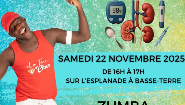 Journée de sensibilisation et de prévention de la maladie rénale sur l’esplanade de Basse-Terre le Samedi 22 Novembre de 2025 de 10h à 17h