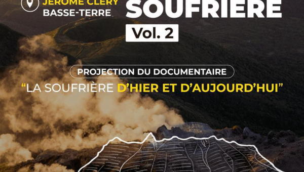 Les Voix de la Soufrière – Vol. 2 : Projection et échanges – Mardi 25 novembre, 18h30–20h30, Auditorium Jérôme Cléry (Basse-Terre)