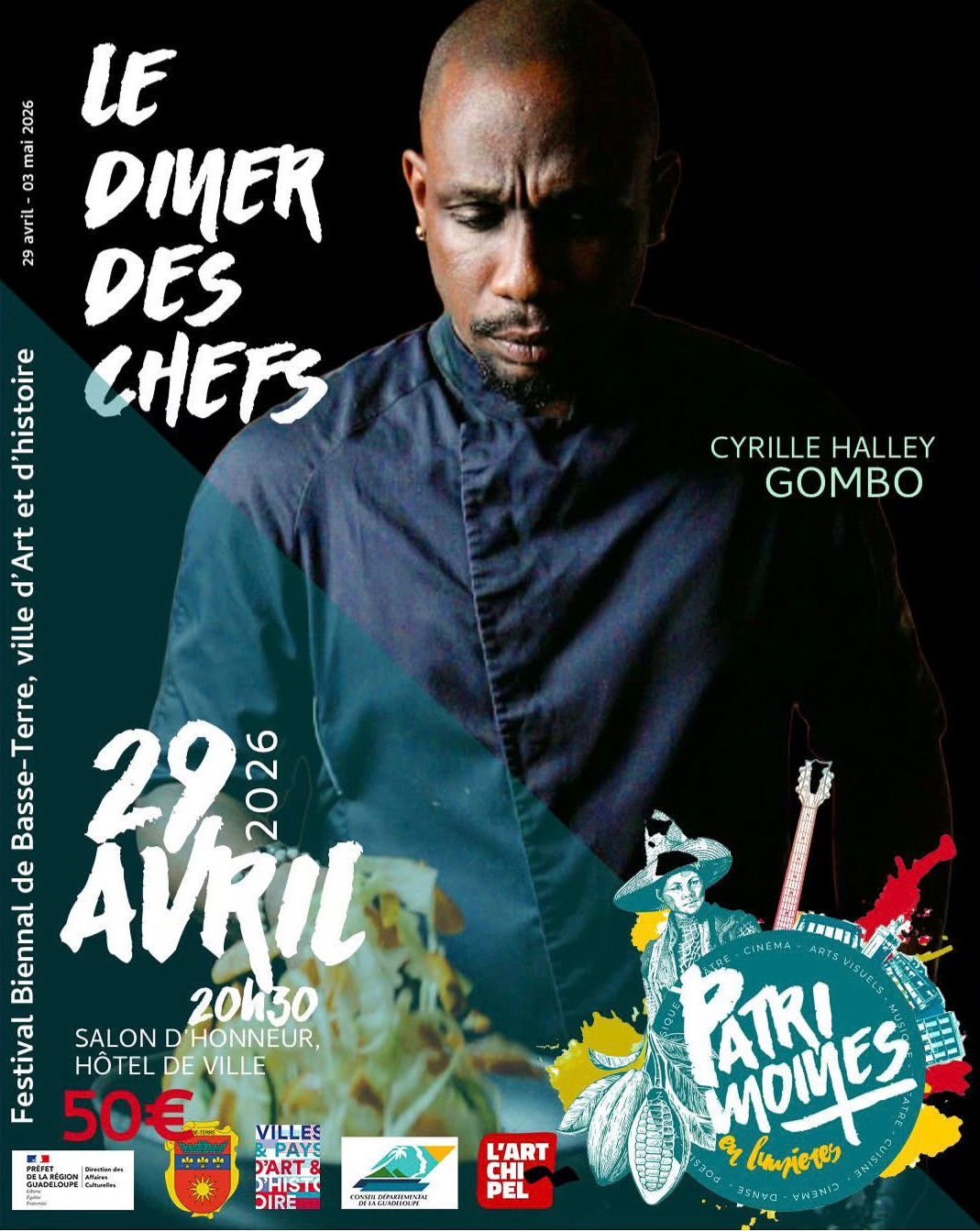 Mercredi 29 avril 2026-20h00-Salon d'honneur -Hôtel de ville-50€