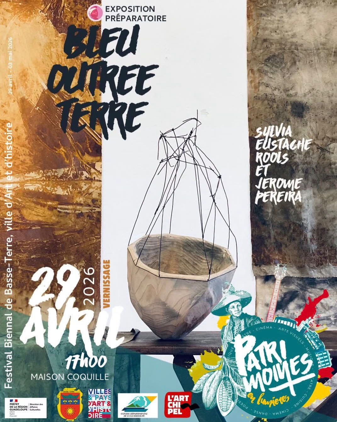 VERNISSAGE - Mercredi 29 avril 2026-17h00-Maison Coquille 4, rue du Nègre-sans-peur